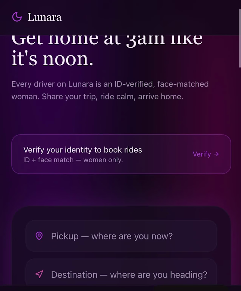 Cover image for SafeHer is a women's only