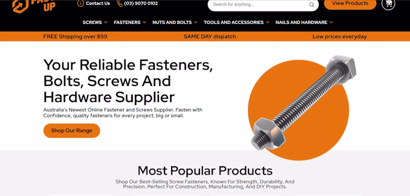 Cover image for 🚀 Just launched! Excited to share the new Fasten Up website...