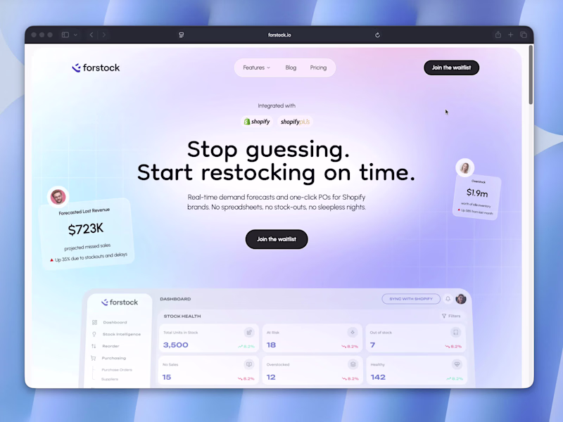 Cover image for Forstock – Webflow Development 