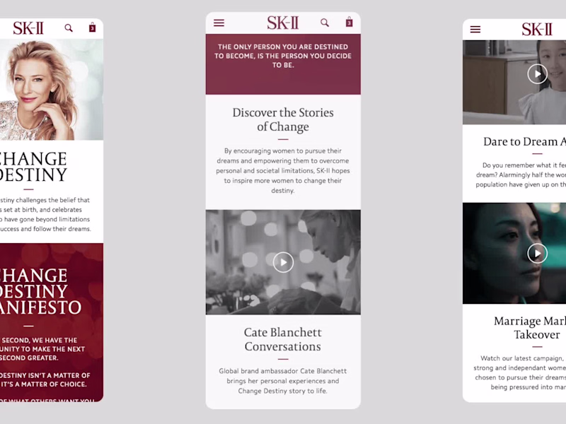 Cover image for SKII - Redesign (Mobile)