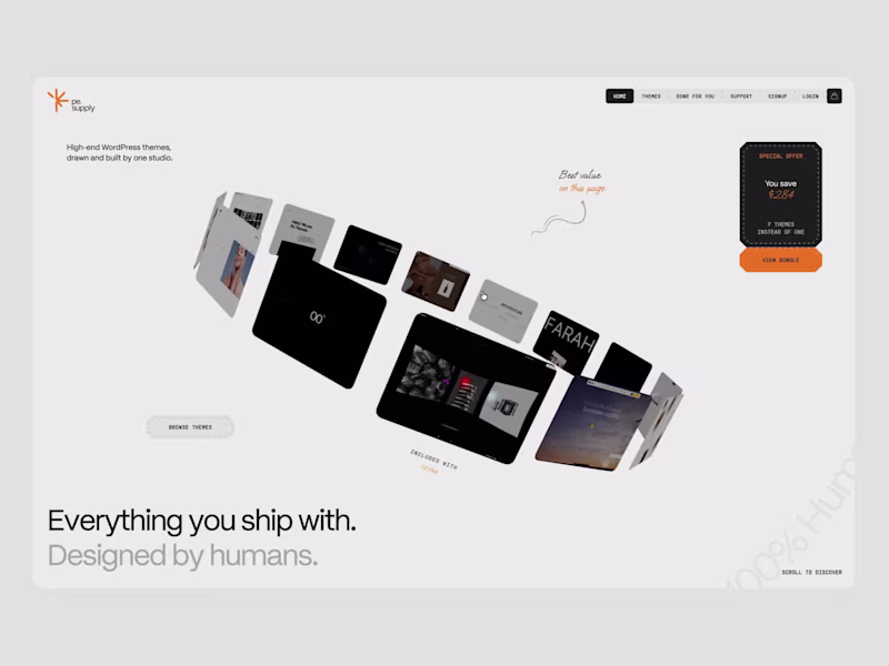 Cover image for pe.supply Design & Development: A Theme Marketplace