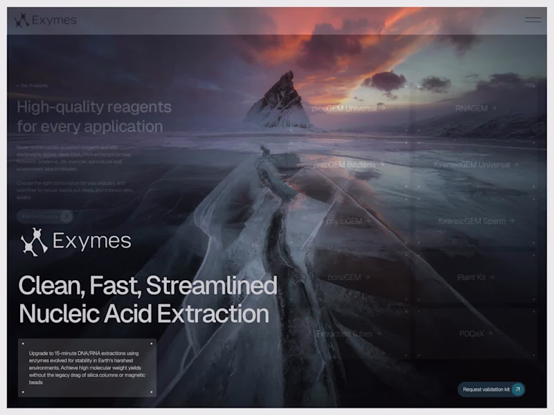 Cover image for Website creation Case Study – Exymes (Biotech)