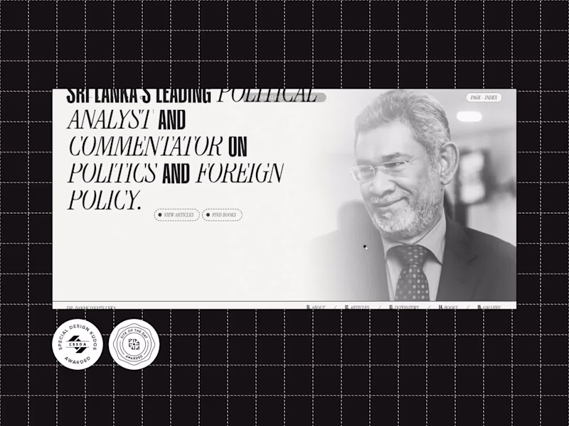 Cover image for Web Design and Webflow Development for Dr. Jayatilleka
