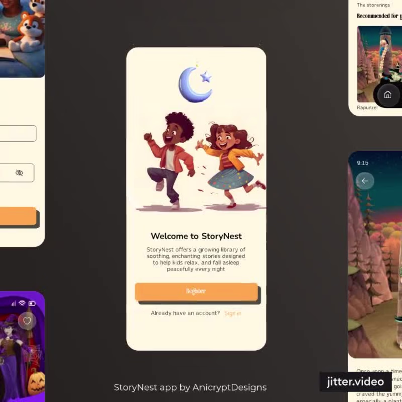 Cover image for StoryNest - Kid Storytelling App