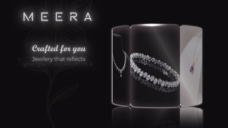 Cover image for :The MEERA jewelry carousel was