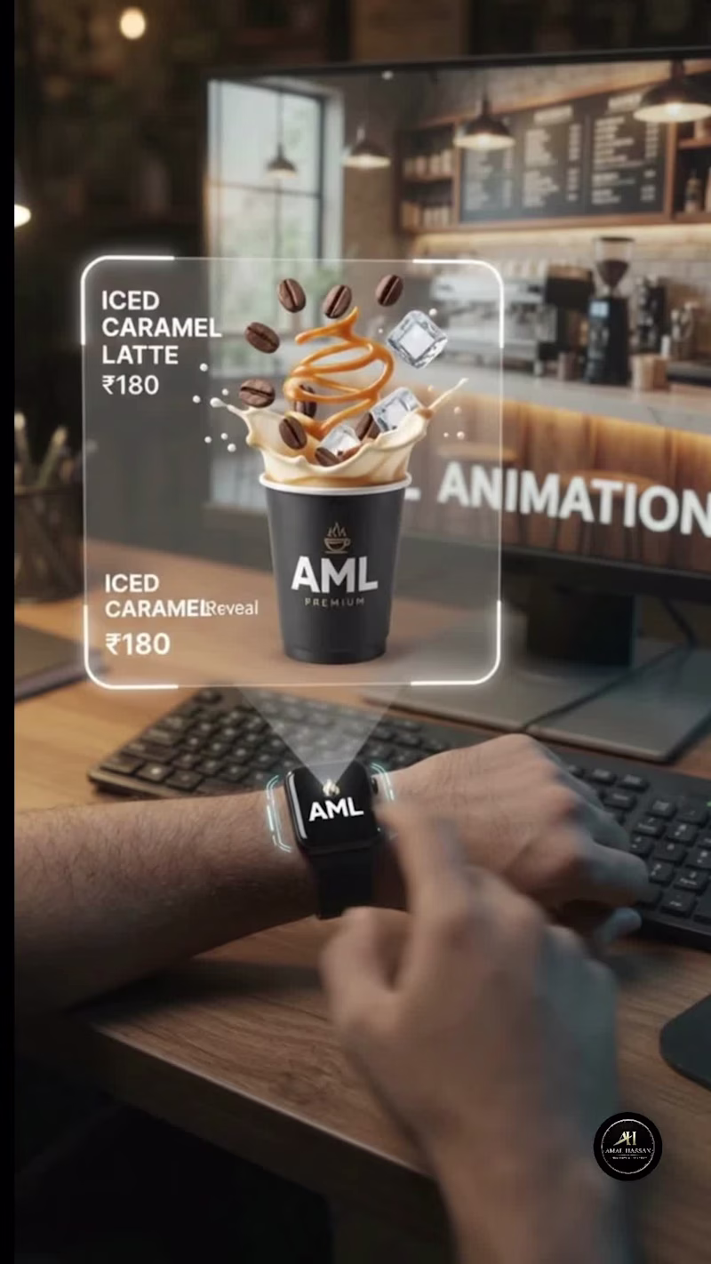 Cover image for A cinematic coffee advertising concept