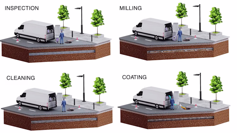 Cover image for Expert 3D Animation for Trenchless Pipe Repair Websites