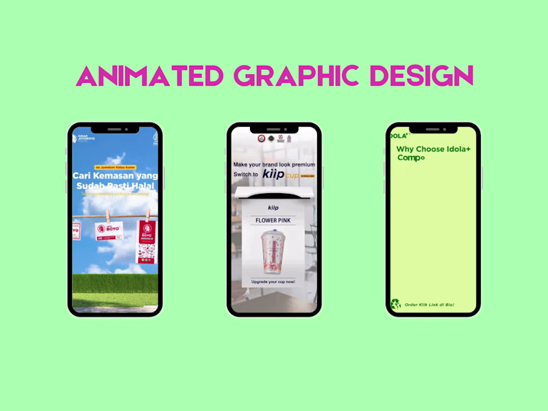 Cover image for Motion Graphics & Animated Content