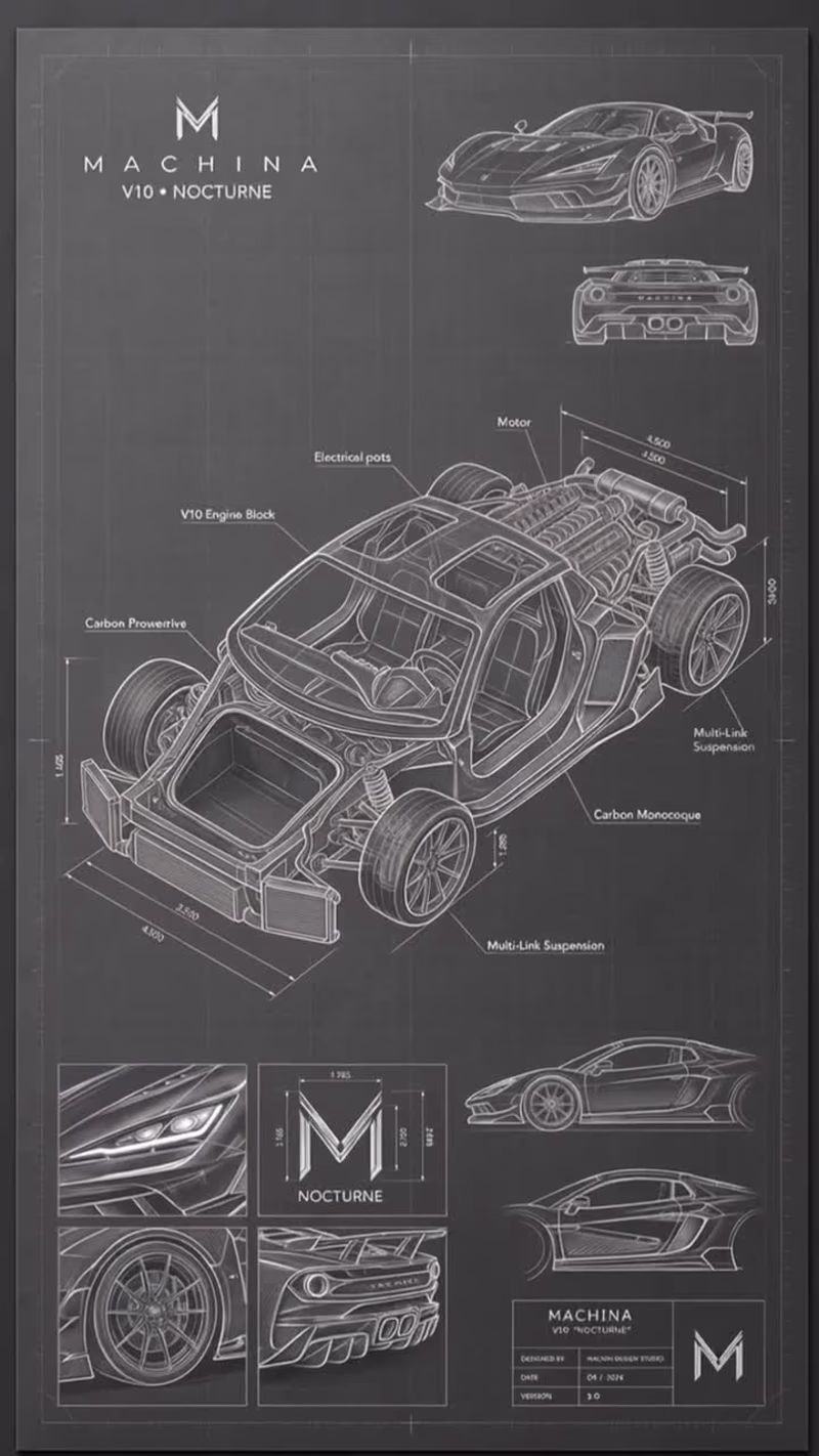 Cover image for MACHINA — Automotive Concept Film
A