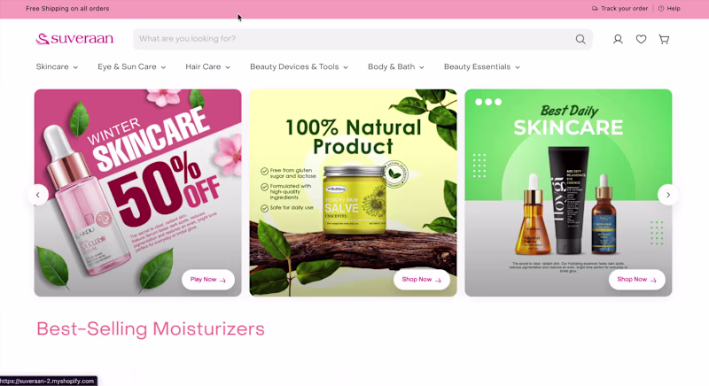 Cover image for A luxury beauty and skincare