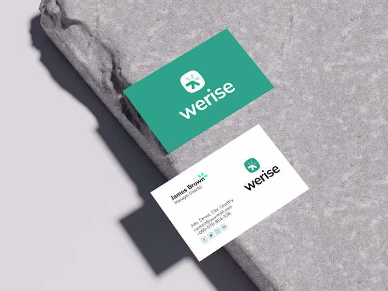 Cover image for Startup Advisory Brand Identity | WeRise