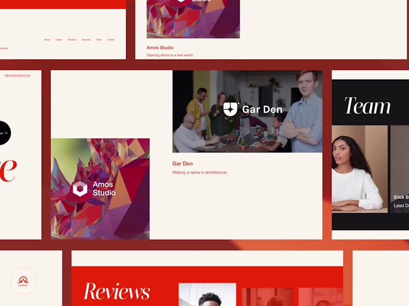 Cover image for Elfa Studio Marketing Site Design