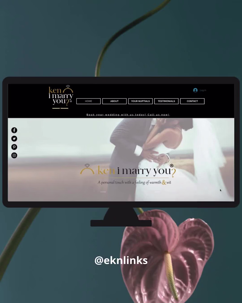 Cover image for Website Design - Ken I Marry You