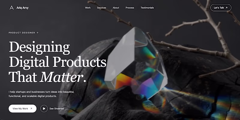 Cover image for most designer portfolios try too