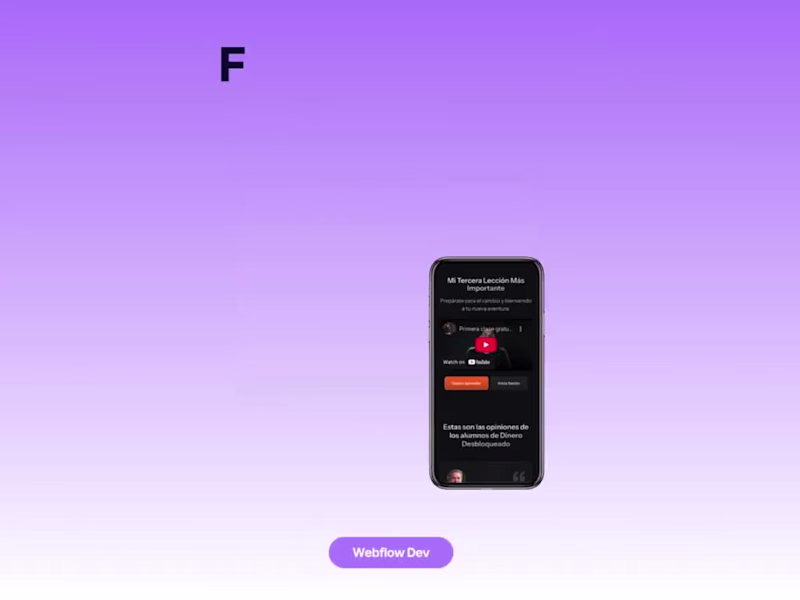 Cover image for Spanish Financial Education Platform - Course Landing Page