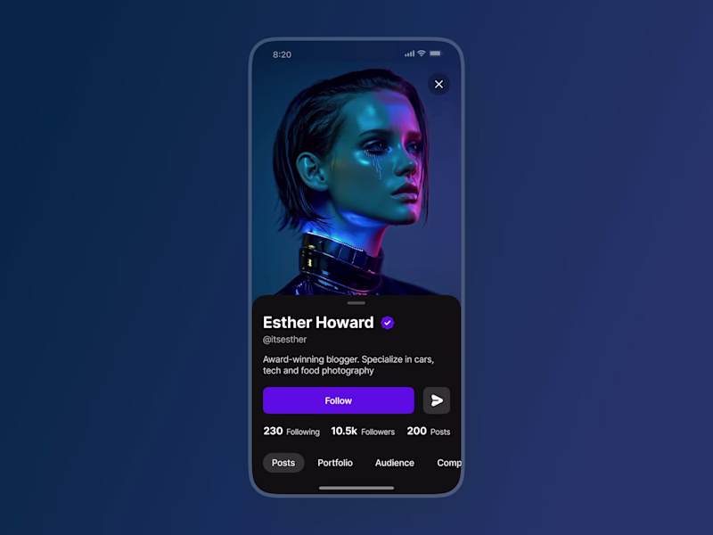 Cover image for Cinematic UI Exploration