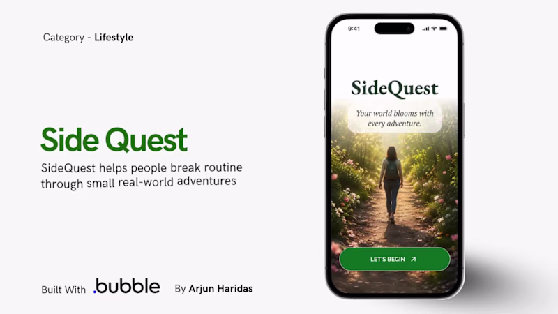 Cover image for 
SideQuest - My official entry