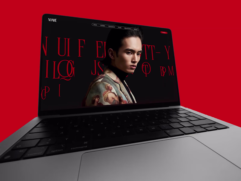 Cover image for NOARÉ | Luxury Fashion Branding & Website Design