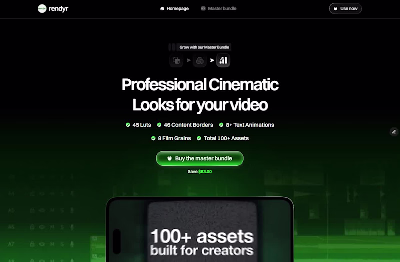 Cover image for Rendyr website 