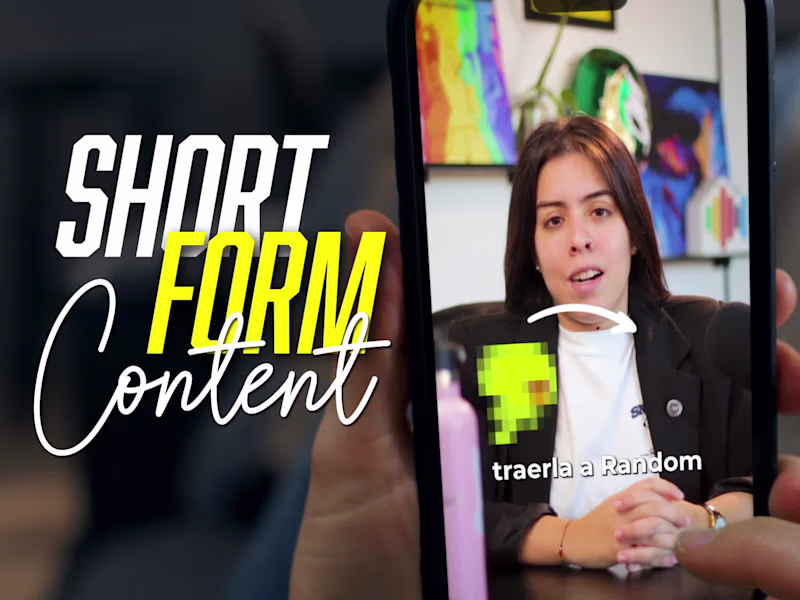 Cover image for Social Media video content creation