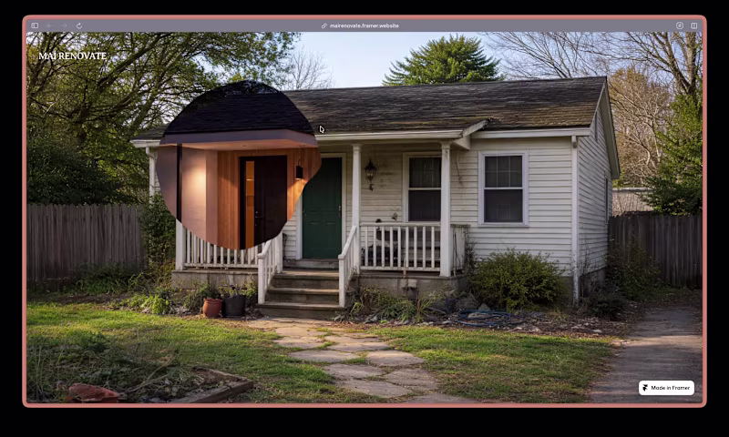 Cover image for Why haven’t I seen renovation