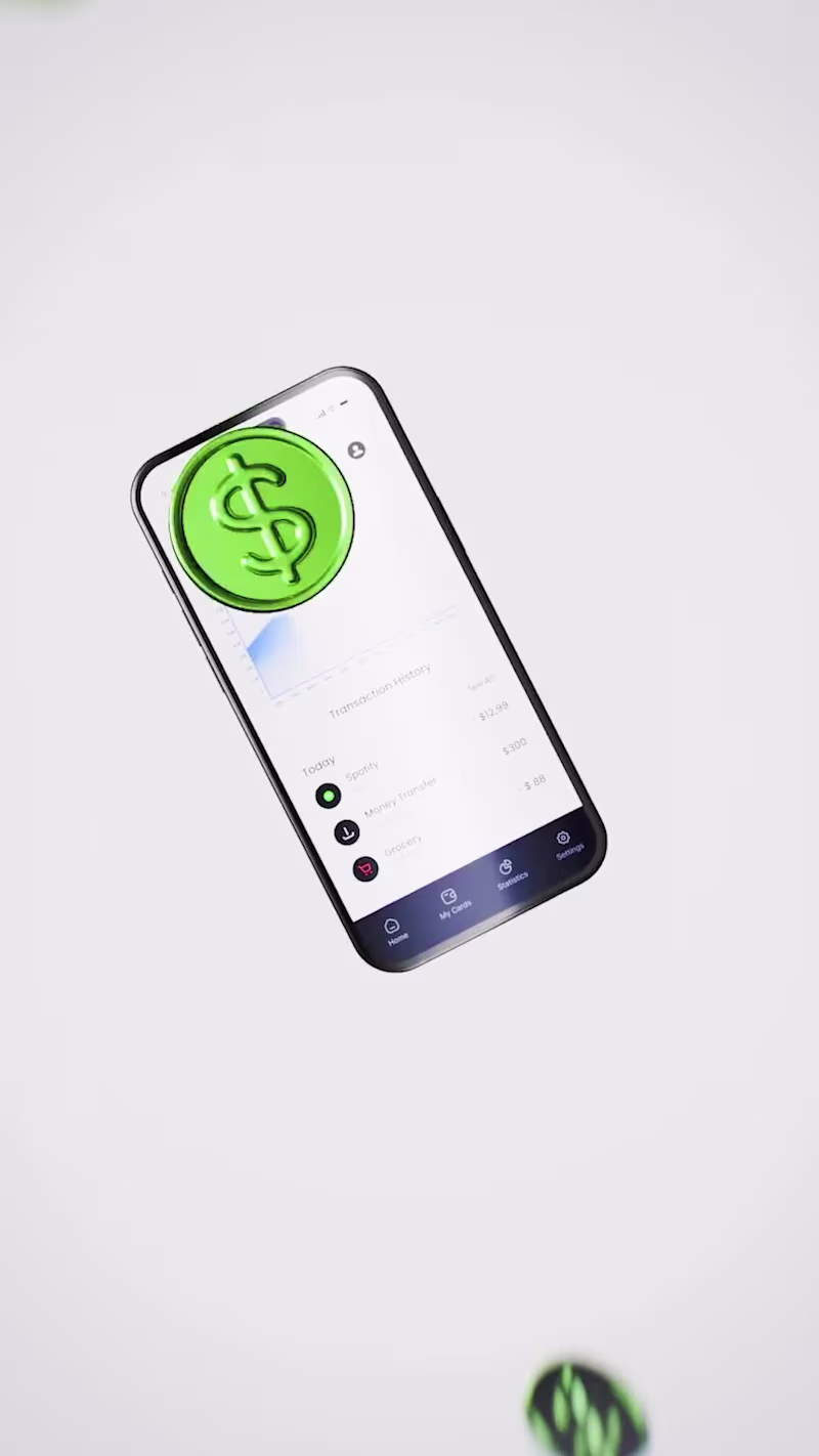 Cover image for 3D Motion Asset for FinTech
A