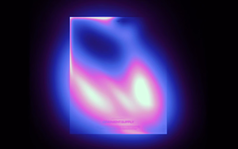 Cover image for A metal gradient square