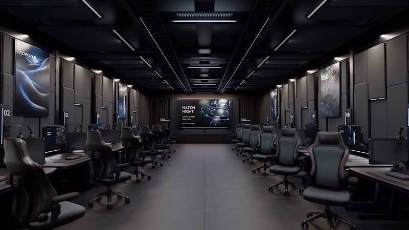 Cover image for Esports Lounge 3D Environment & Cinematic