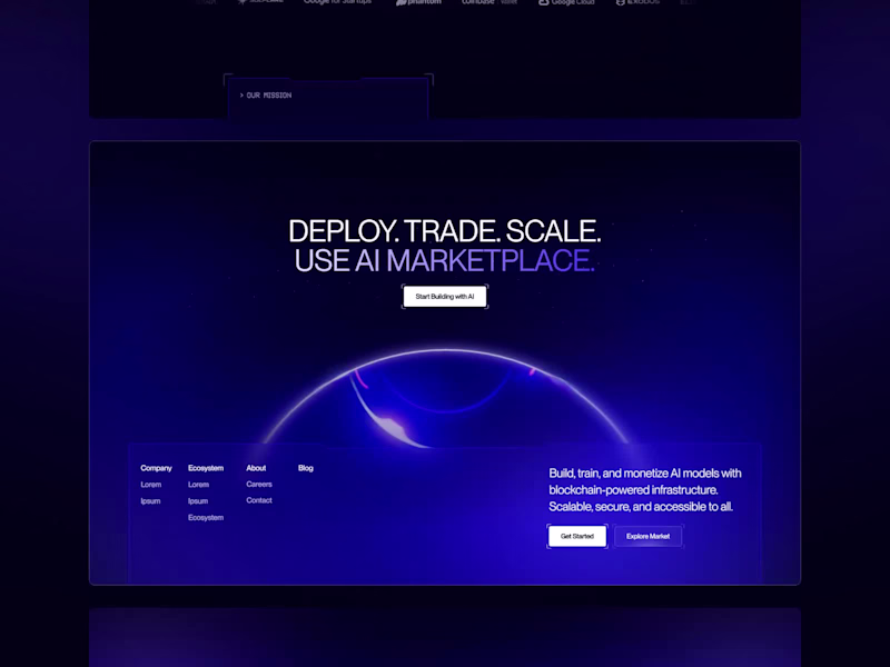 Cover image for Brand identity and website for