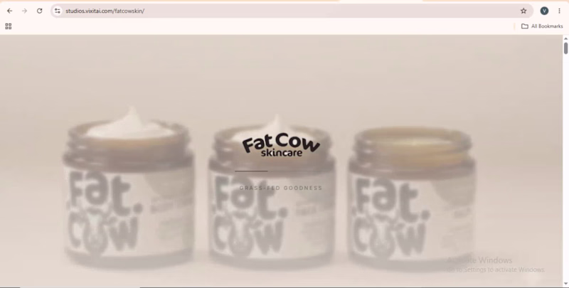 Cover image for Custom 3D Interactive Skincare Storefront