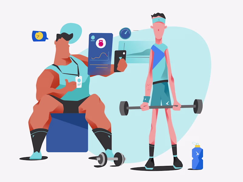 Cover image for Liftin' Workout App Animation Project