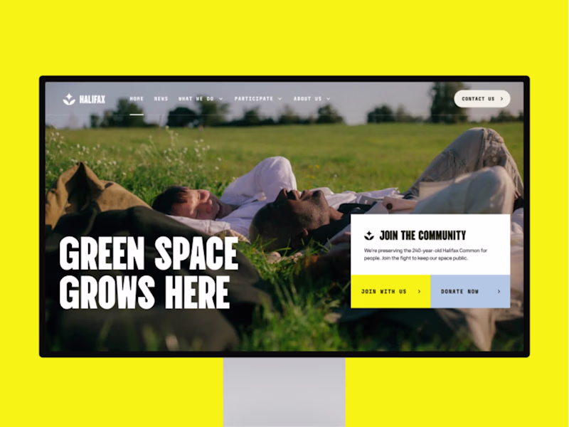 Cover image for Halifax Common - Community Branding & Website Design