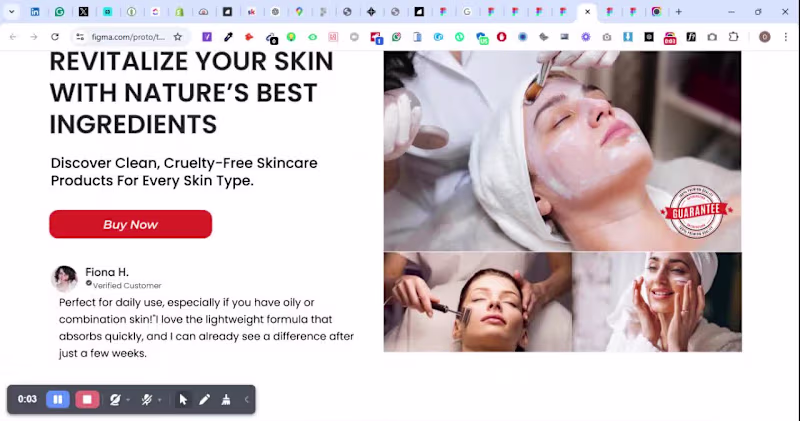 Cover image for Listicle page designed on figma