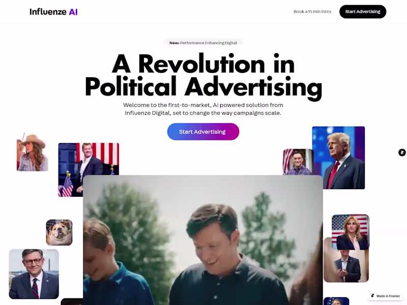 Cover image for Push AI Landing Page Design