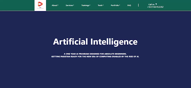 Cover image for Educational Institute Landing Page Development