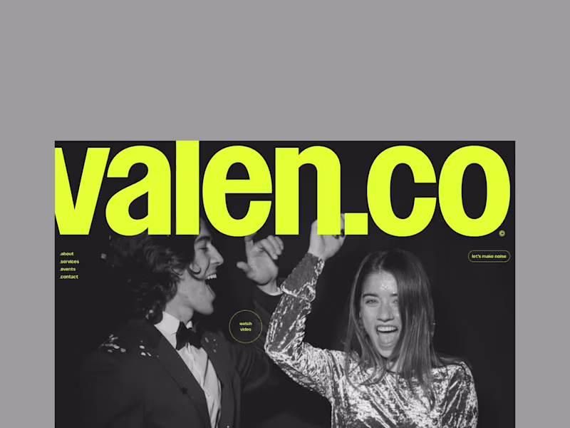 Cover image for Designed an Event Organizer interface with an editorial appr...