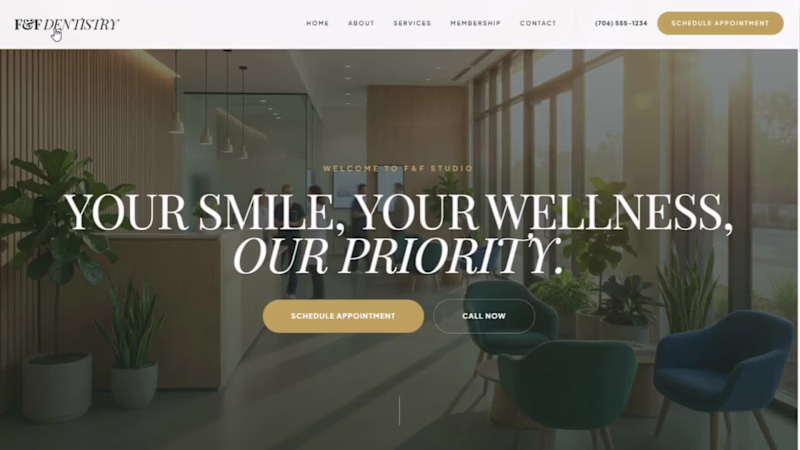 Cover image for Family & Friends Dentistry Website Design