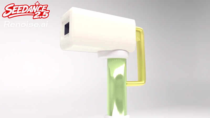 Cover image for Skin Detection Scanner: 30-second one-take product advertise...