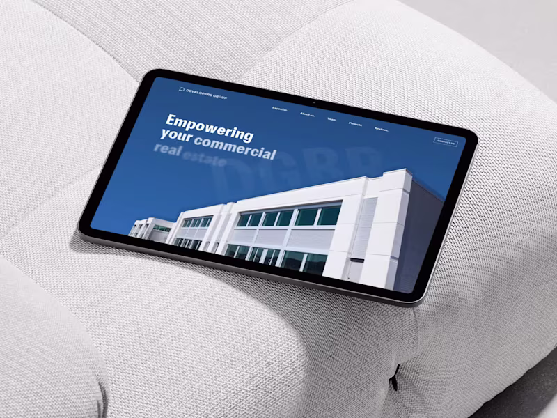 Cover image for Commercial Real Estate Website for Developers Group