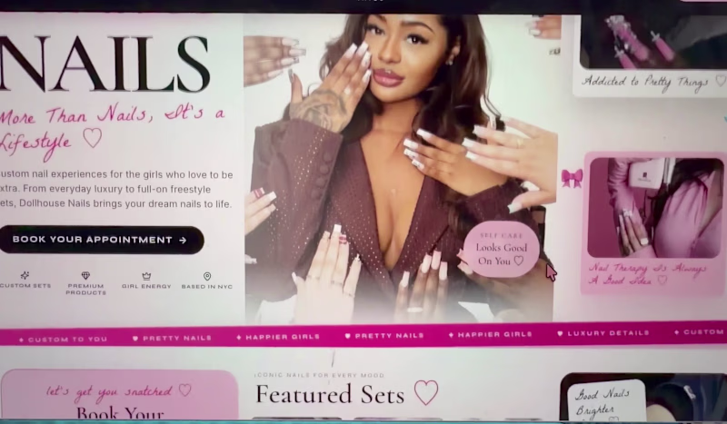 Cover image for Nails Business Website