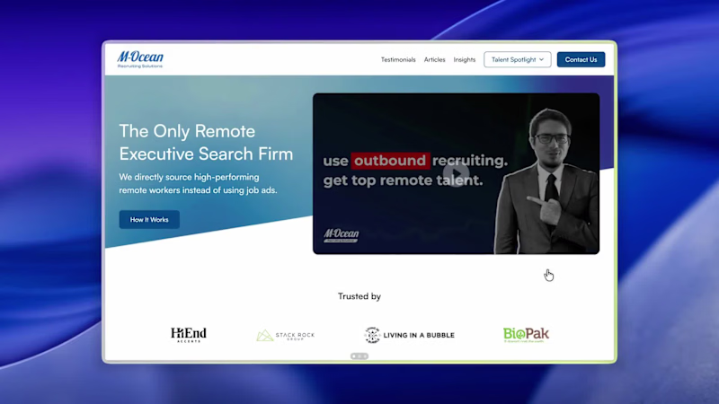 Cover image for I met this client when I started sharing my work, and I was ...