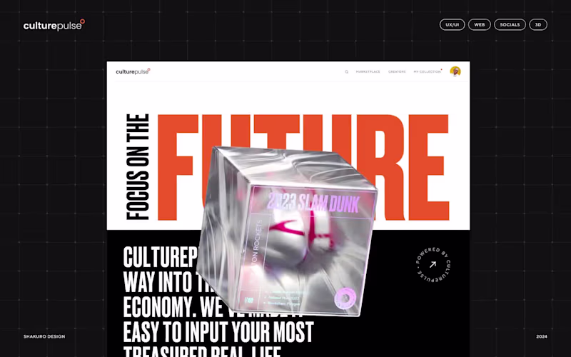 Cover image for UI UX Design and Branding for Next-Gen Marketplace