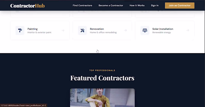 Cover image for ContractorHub