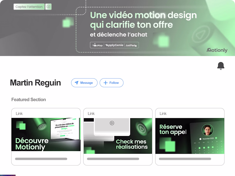 Cover image for LinkedIn Profile Branding for Martin