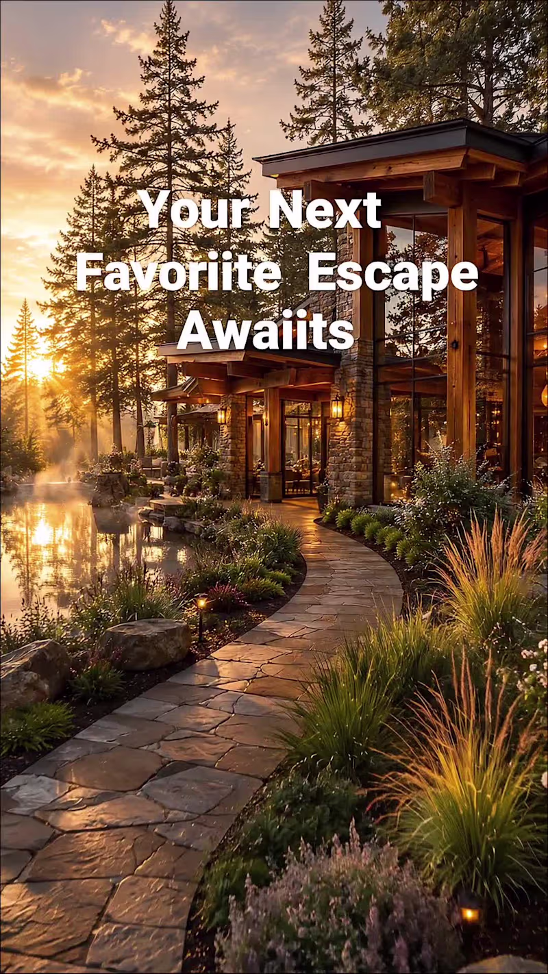 Cover image for A cinematic luxury resort promotional