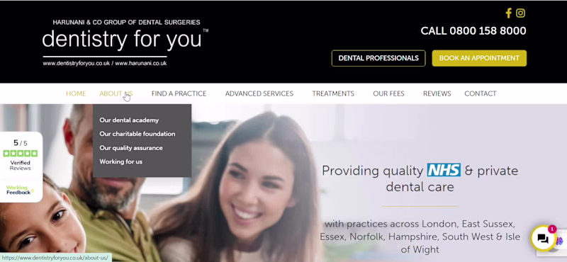 Cover image for Dentistry For You_Dental Website