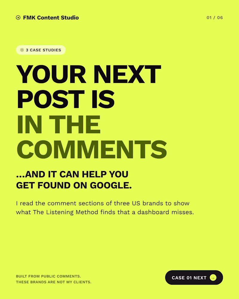 Cover image for 🎧 Your next content idea