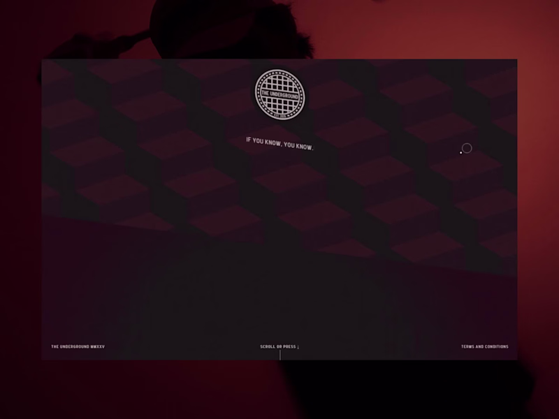 Cover image for Exclusive Landing Page for Premium Golf Club Underground