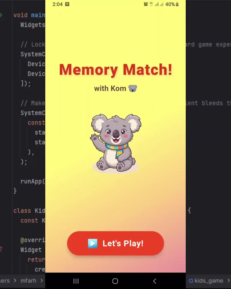 Cover image for A simple and engaging kids