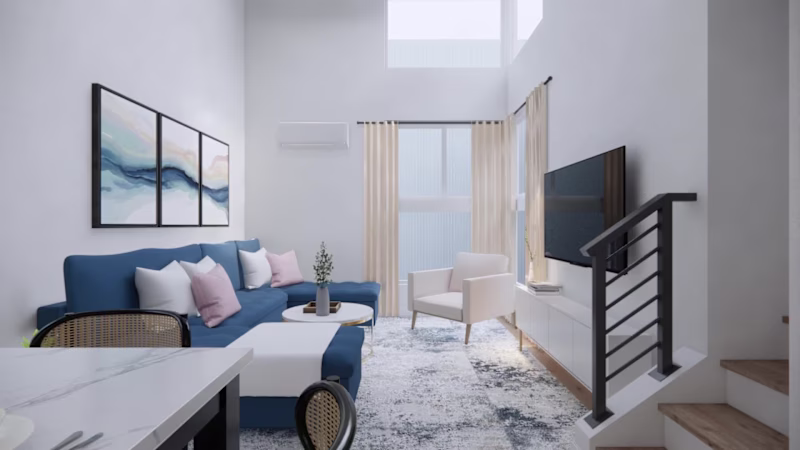 Cover image for Cozy Living & Dining Room